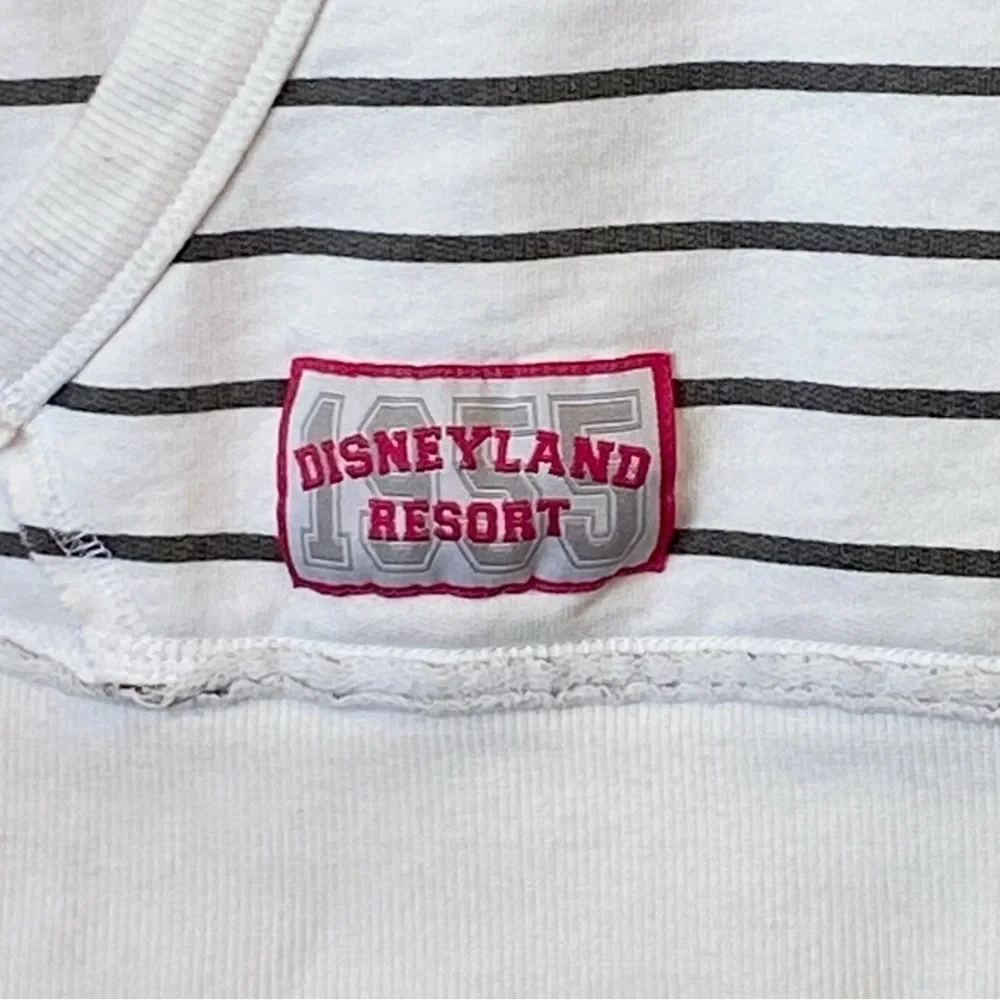 Disneyland Resort Pullover Striped Hoodie Girl’s Large